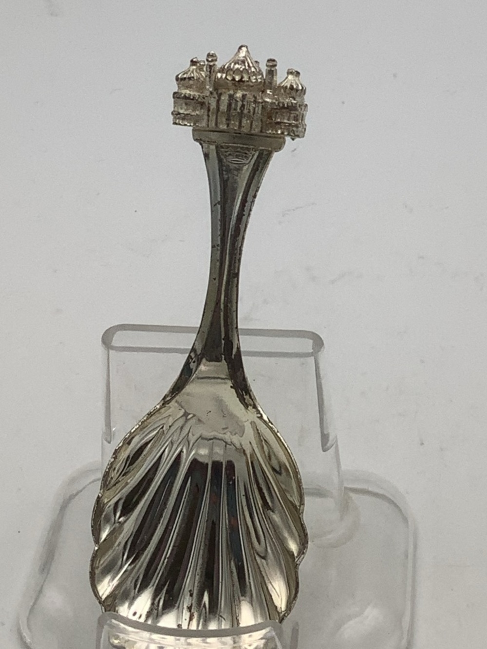 Vintage Sterling Silver Sugar Tongs and Silverplated Serving Spoons - Picture 9 of 16